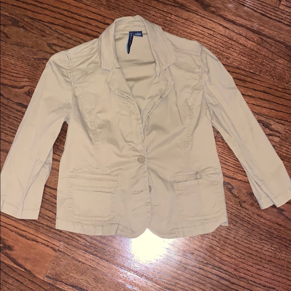 Ashley Judd cropped blazer